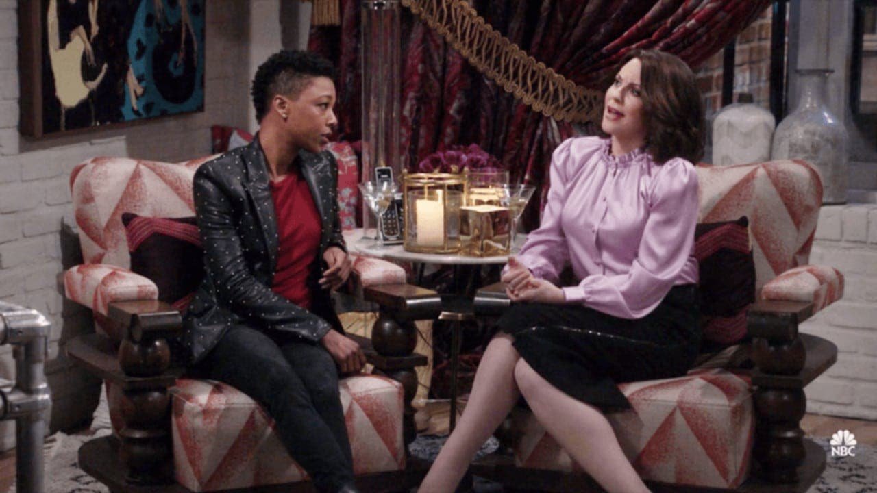 Samira Wiley llega a Will & Grace para confirmar la bisexualidad de Karen