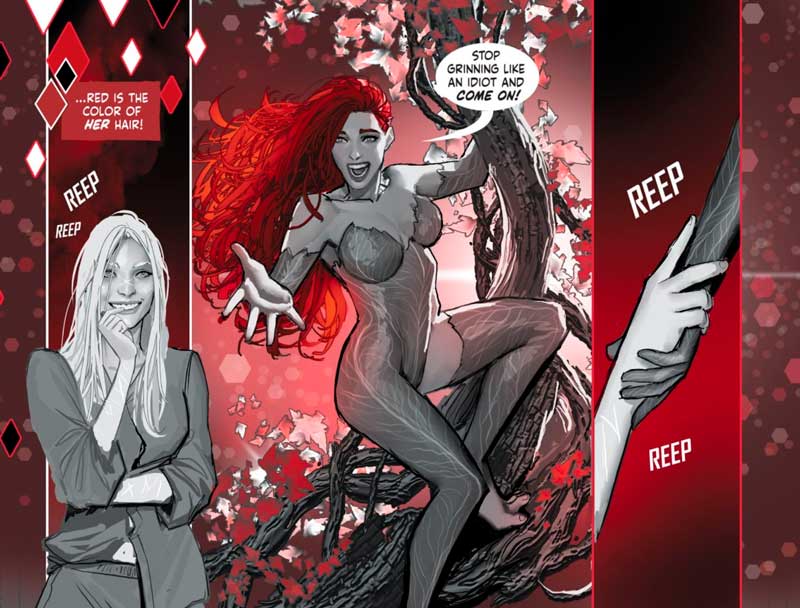Poison Ivy salva a Harley Quinn