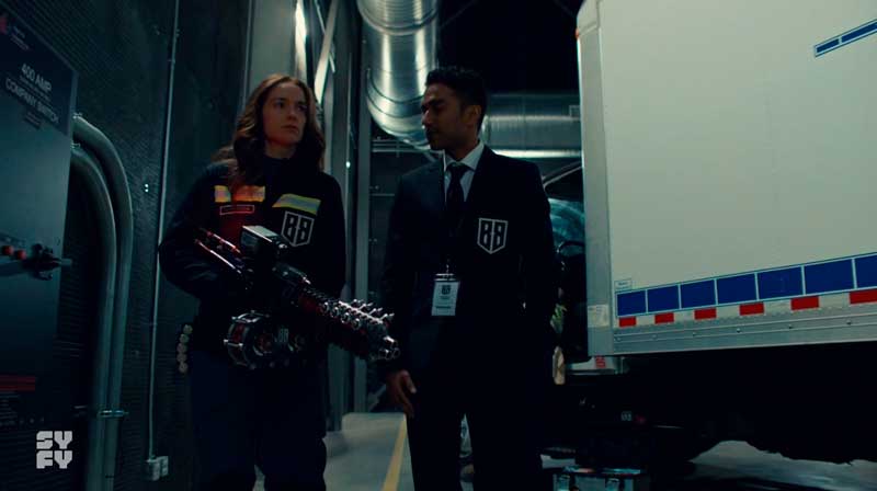 Wynonna y Jeremy en Black Badge