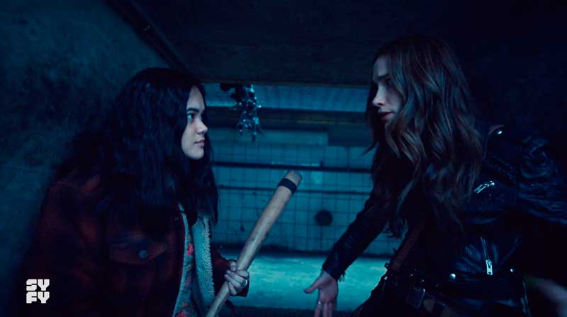 Wynonna y Rachel listas para la acción