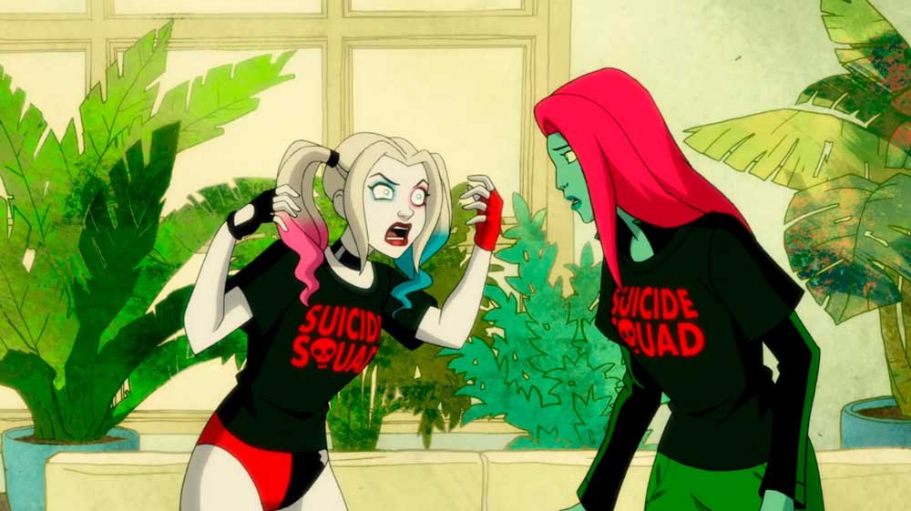 Poison Ivy preocupada por Harley Quinn