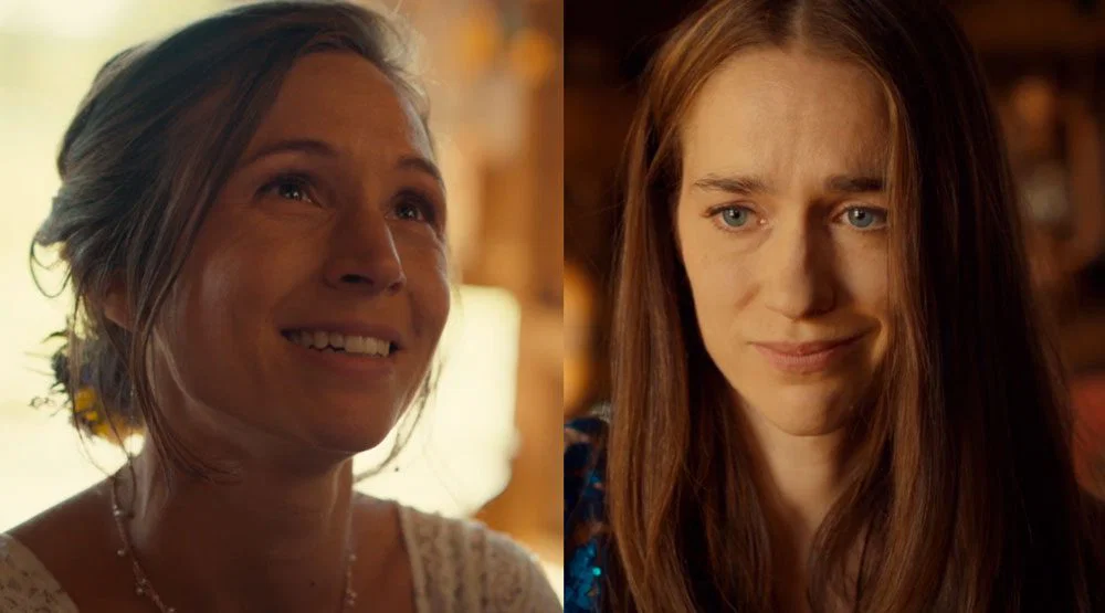 Wynonna y Waverly despidiéndose
