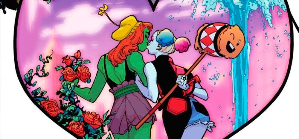 Harley Quinn y Poison Ivy en DC Pride