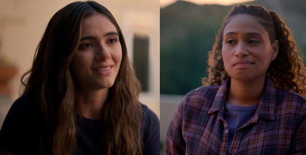 Dani y Sophie intercambian sonrisas tristes