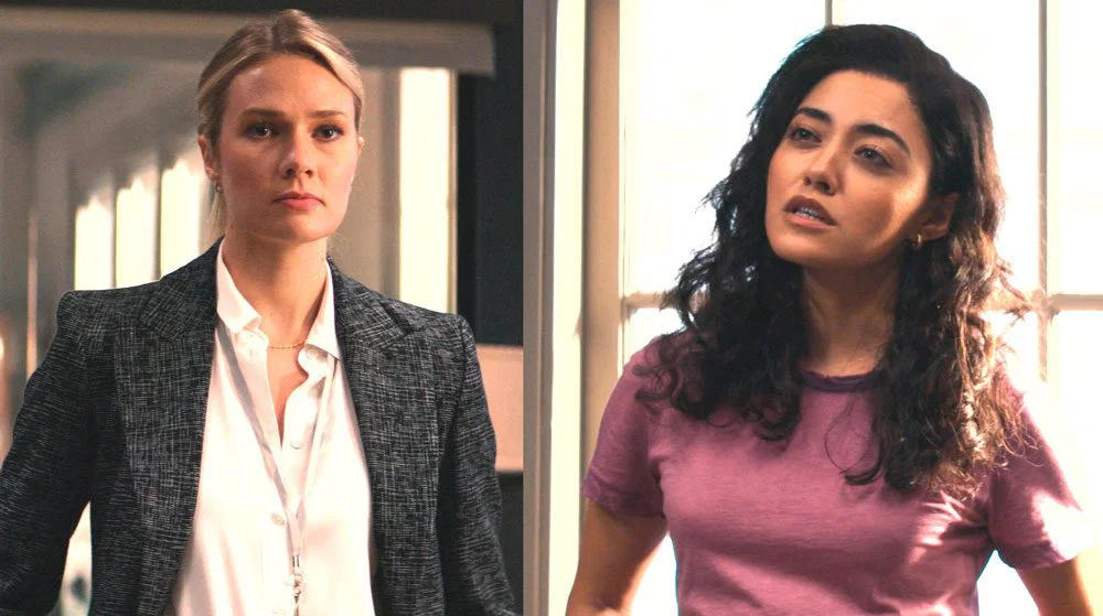 Lucy y Kate peleando en NCIS Hawaii