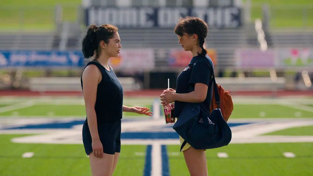 Pareja lésbica de la película Crush