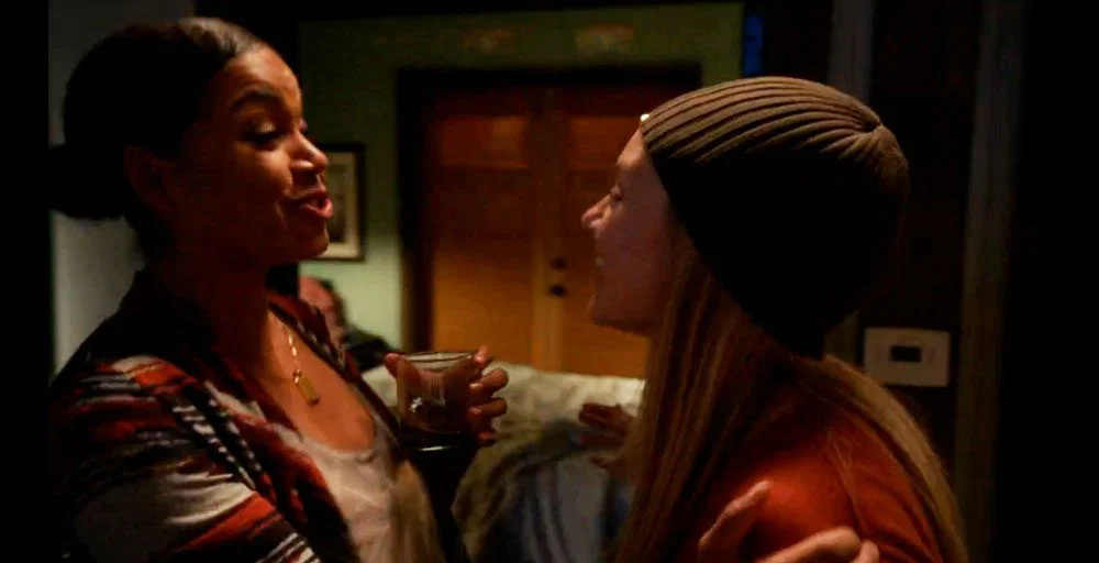 Maya y Vic bailando
