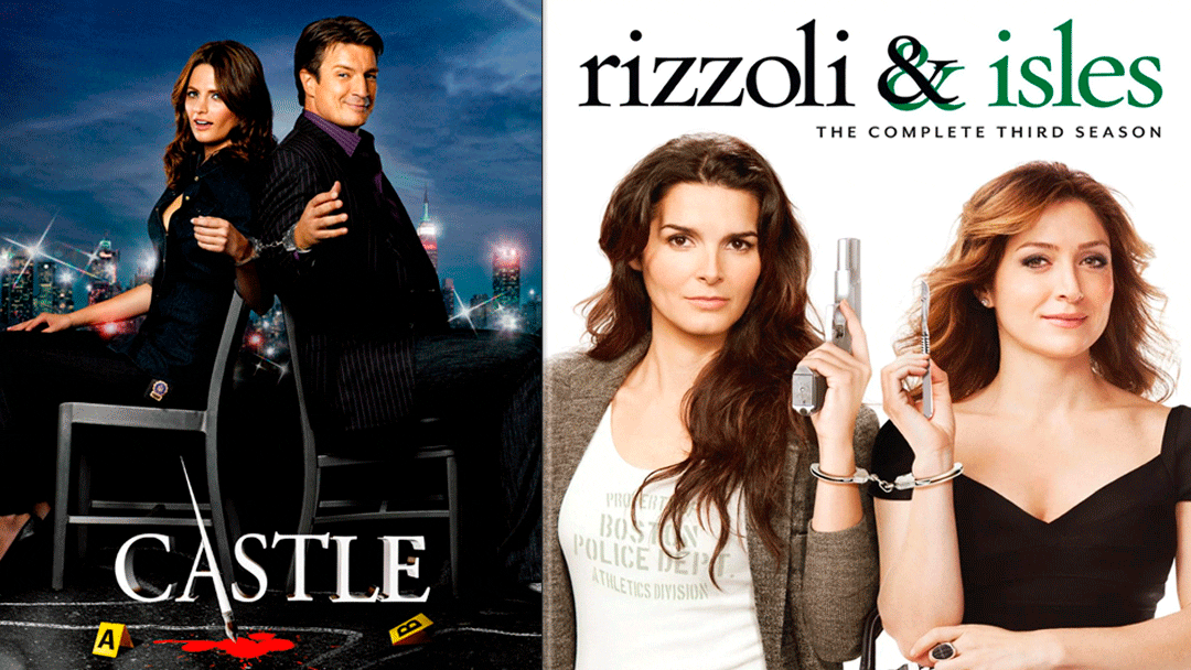 Carteles promocionales de Castle y Rizzoli & Isles
