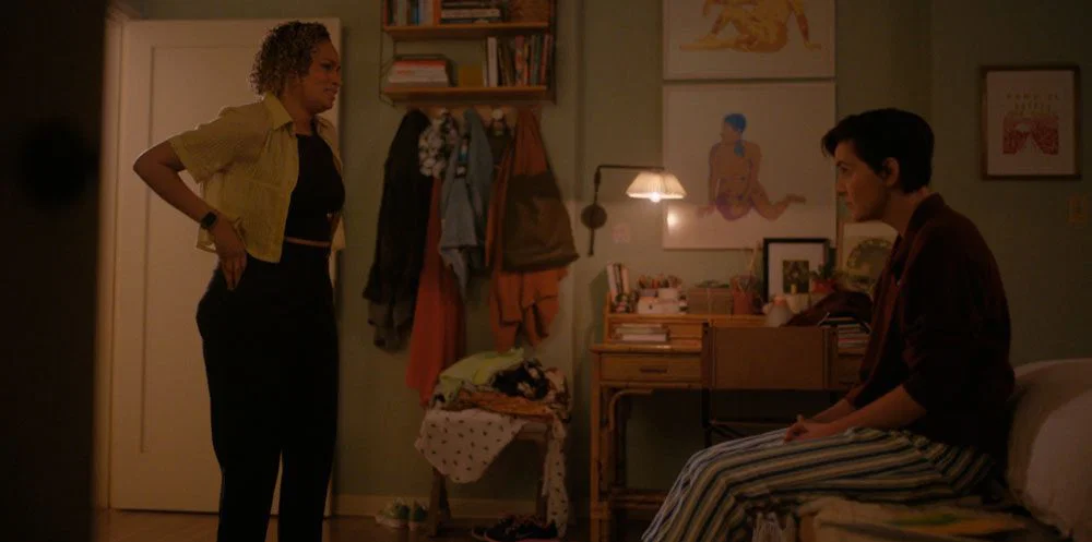 Sophie y Finley hablando