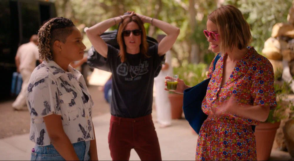 Alice, Shane y Sophie en el retiro