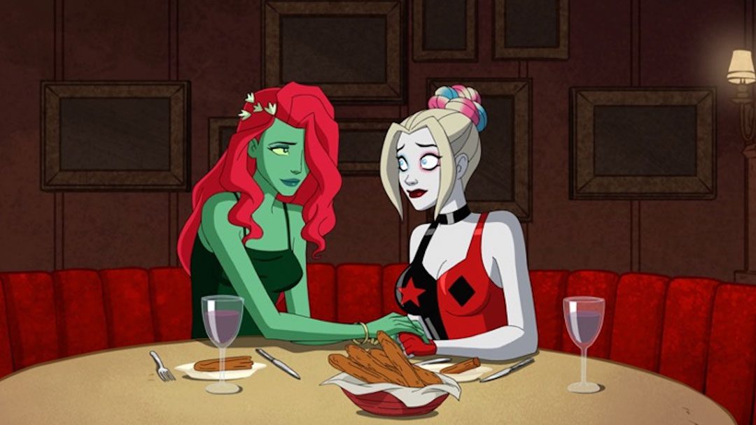 Harley Quinn y Poison Ivy cenando en San Valent&iacute;n