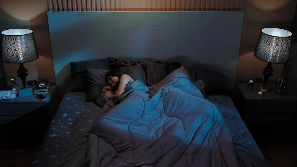 Lady Sam y Mon durmiendo en GAP