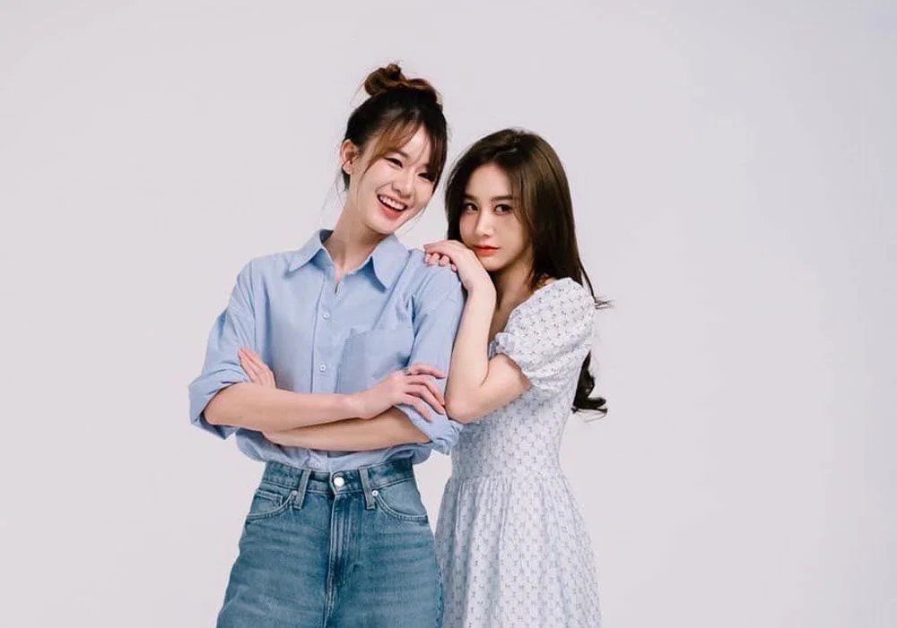 Tawan y Winnie en el Girls Love Be Mine