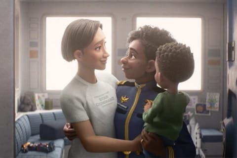 Pareja l&eacute;sbica en Lightyear