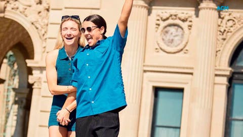 Sam Kerr y Kristin Mewis Celebrando su compromiso