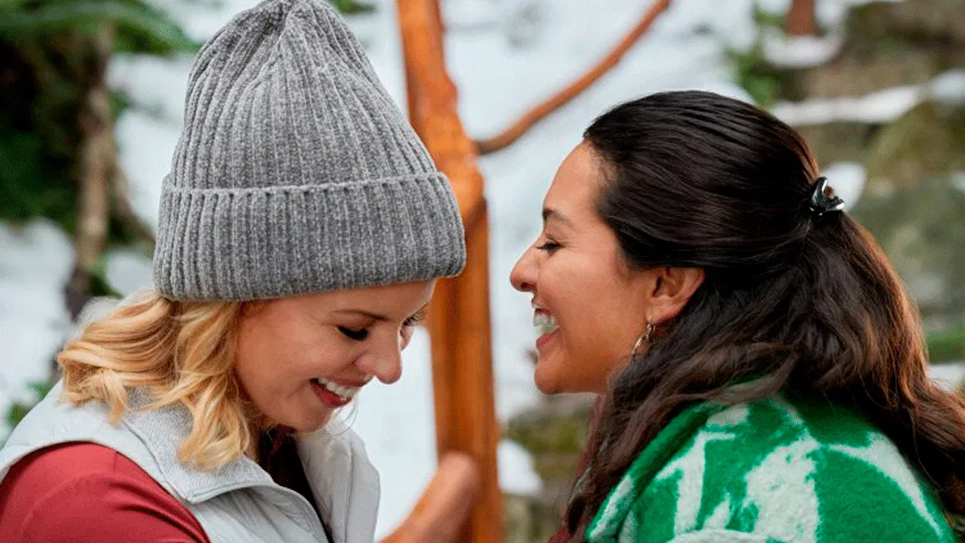 Película lésbica Friends and Family Christmas