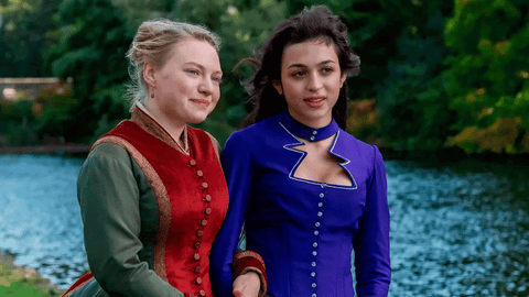 Honoria y Mabel la pareja l&eacute;sbica de Buccaneers