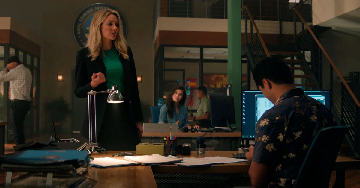 Lucy y Kate trabajando
