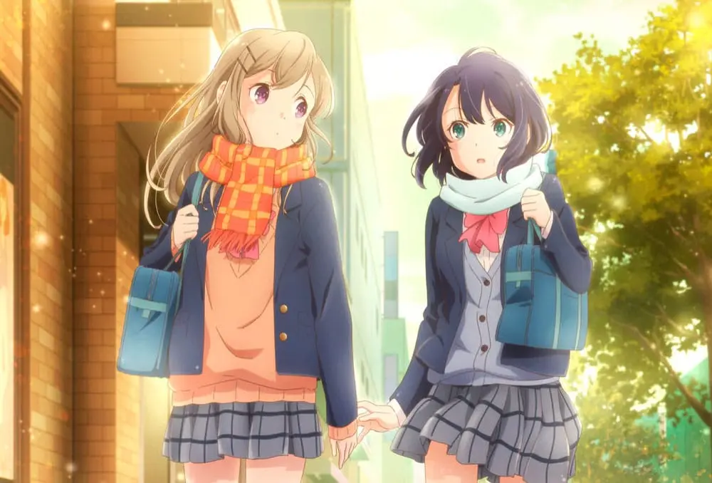 Adachi and Shimamura en Chrunchyroll