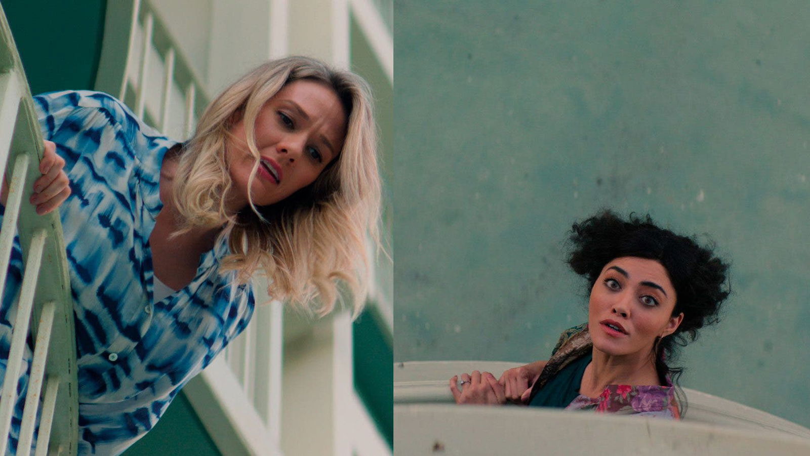 Kate asustada por el salto de Lucy