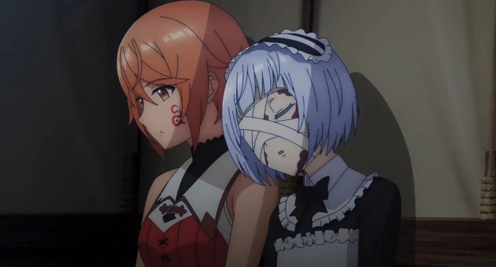 Pareja lésbica del anime yuri roll over and die