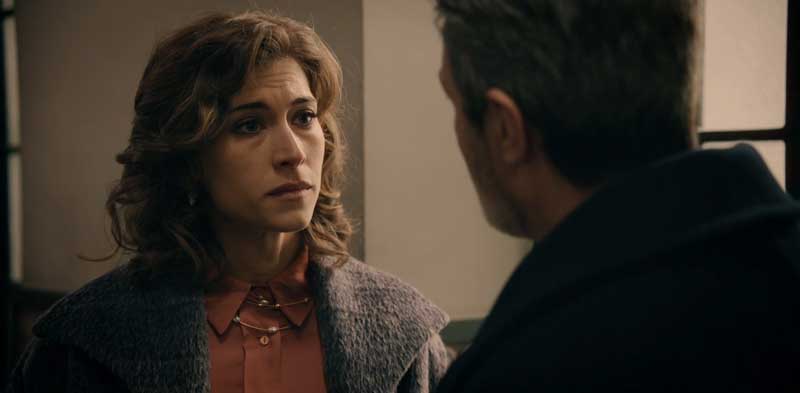 Marta sufriendo