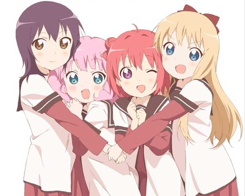 Yuru yuri anime yuri