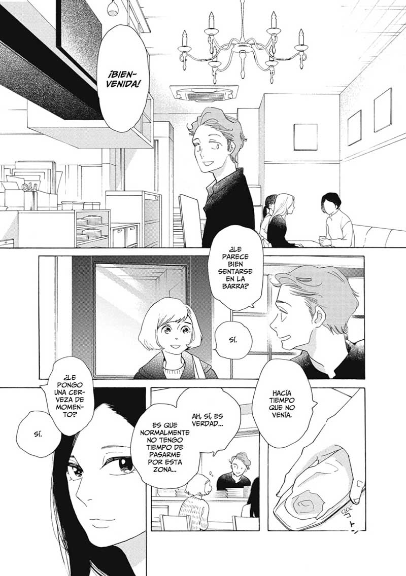 Ayano va a su restaurante favorito después de mucho tiempo.