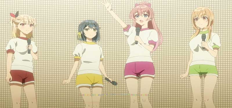 Otome, Mekuru, Yasumi y Yuhi