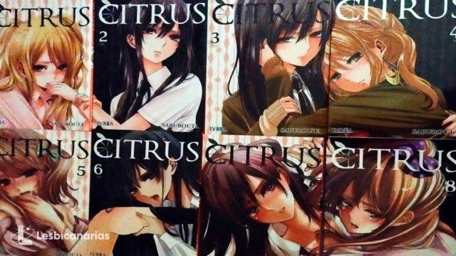 Portadas de mangas yuri citrus