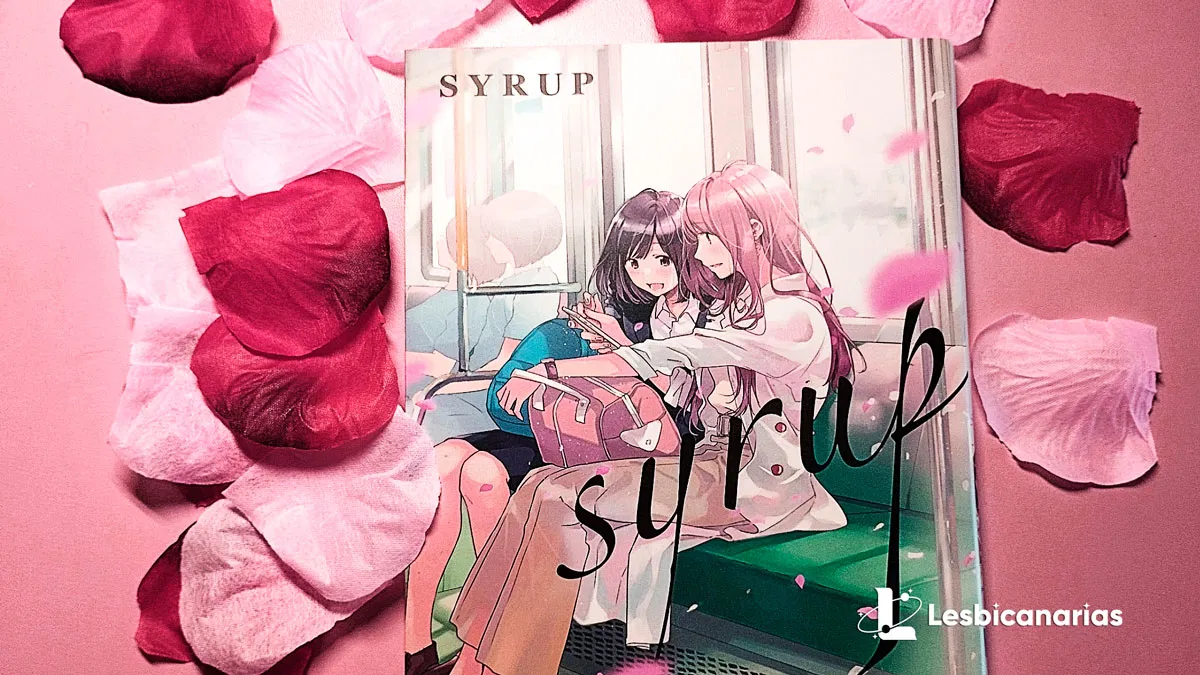 Portada del manga yuri Syrup Honey