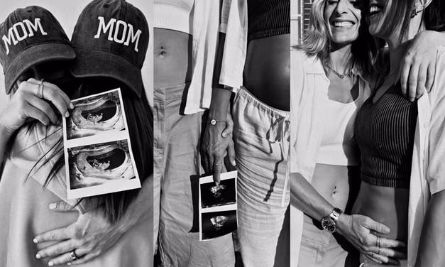 Esther González y su pareja Estefanía Cruz anuncian que serán mamás