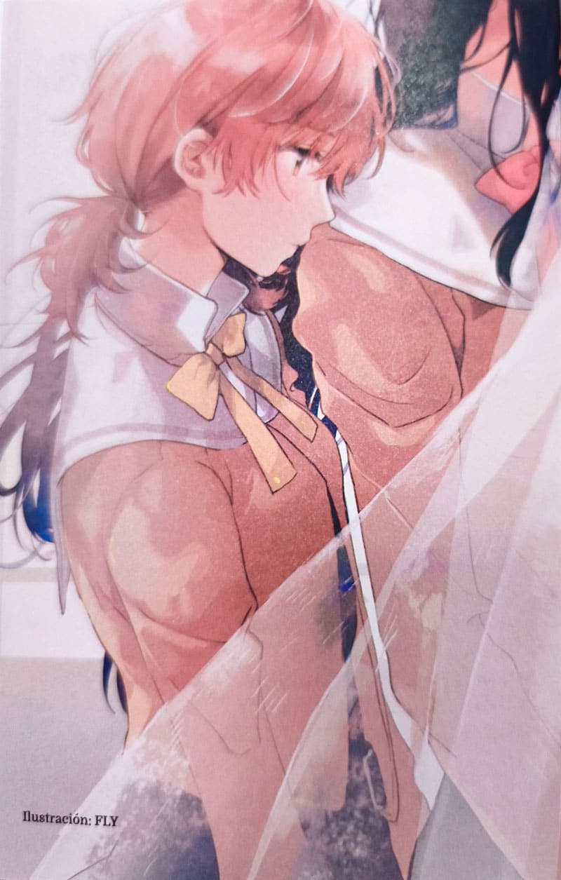 Ilustración de Yu y Nanami en el manga Bloom in to you: antología