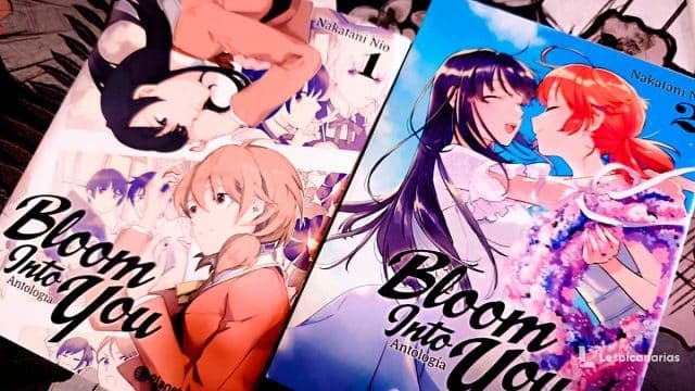 Portadas del manga yuri bloom in to you: antología