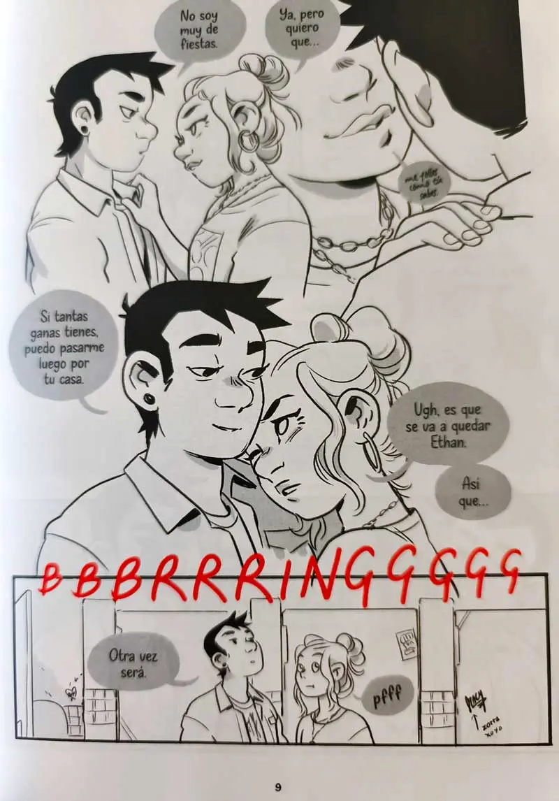 Mags tiene una aventura con Ava, una chica que tiene novio