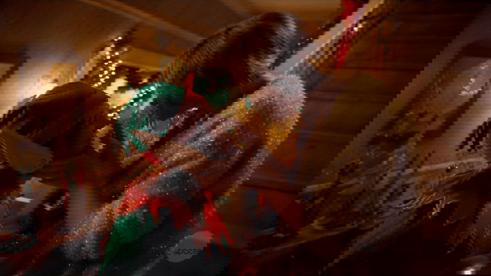 WayHaught en el episodio navideño