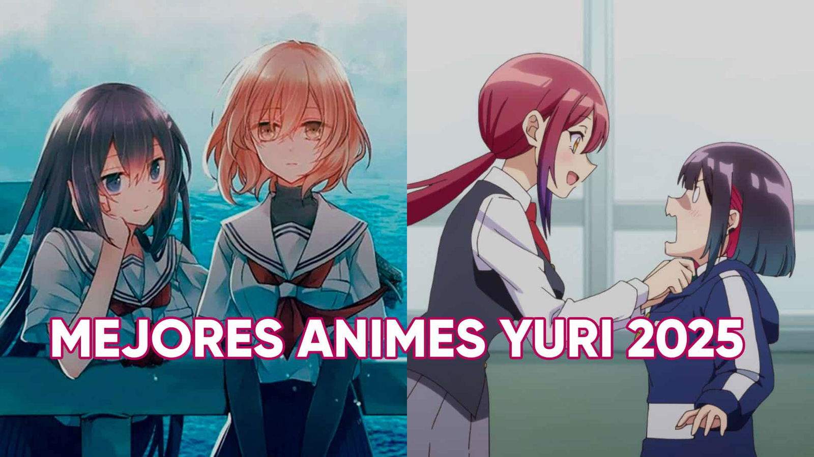 Mejores animes yuri de 2025
