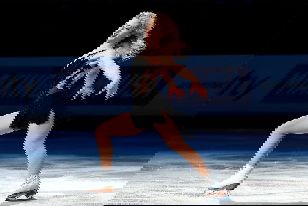 Amber Glenn patinando en St. Louis Enero 2026