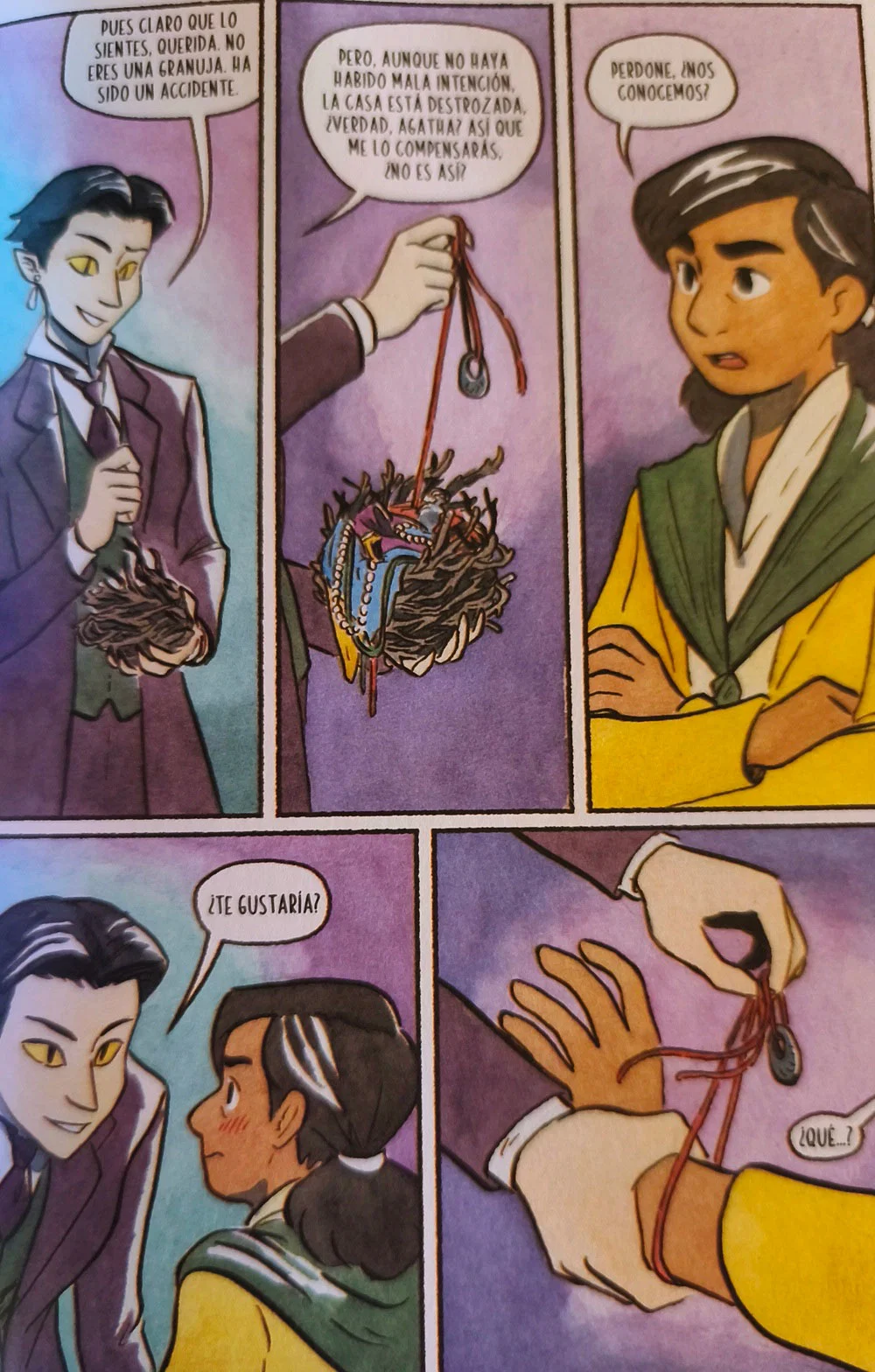 El primer encuentro entre Agatha y la Dama del Cerro
