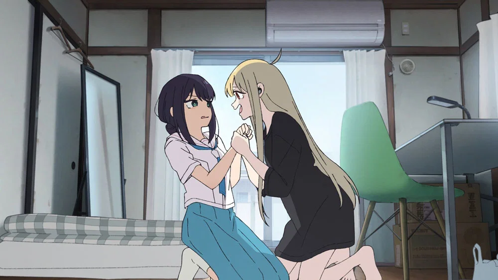 Iroha acepta ayudar a Kaguya a componer una canción.