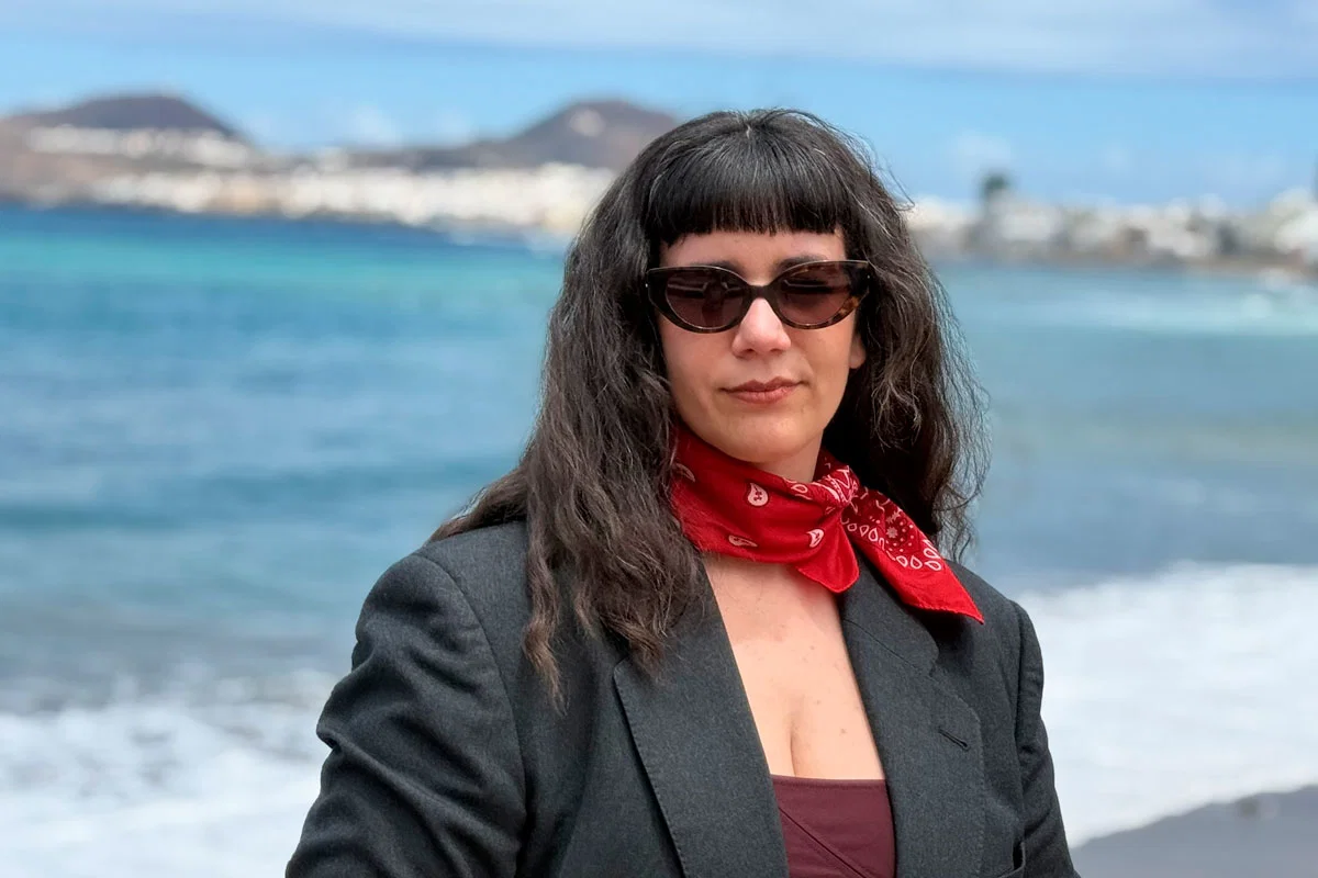 Arima León en la playa de las canteras