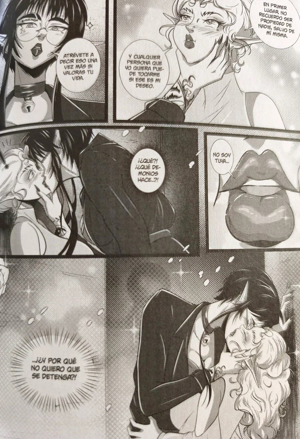 El primer beso entre Moira y Gaia