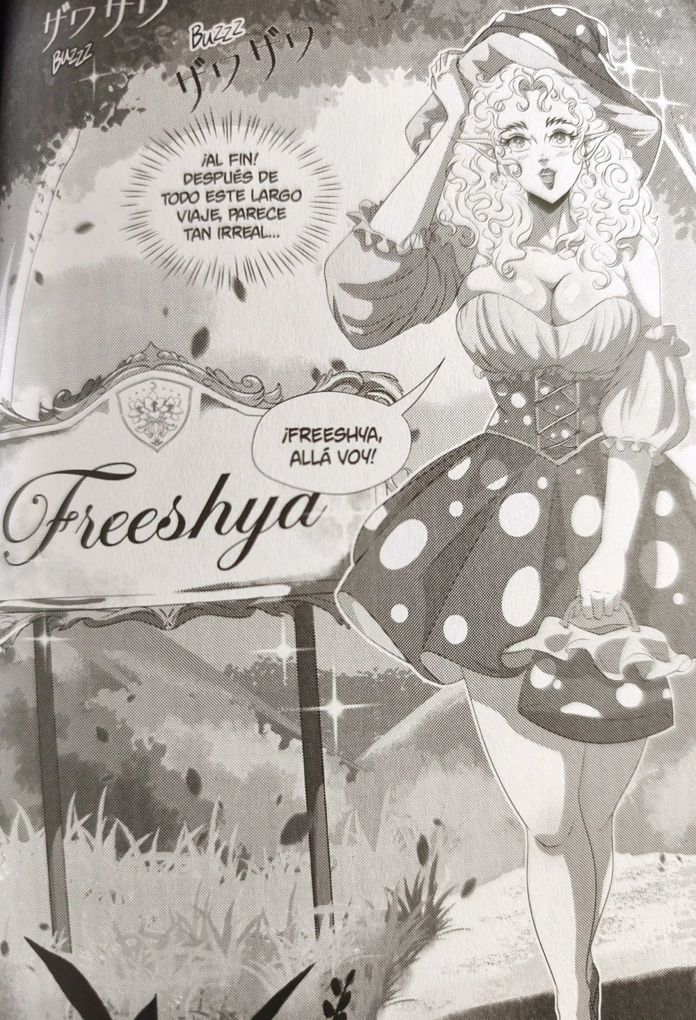 Gaia llega a la ciudad de Freeshya
