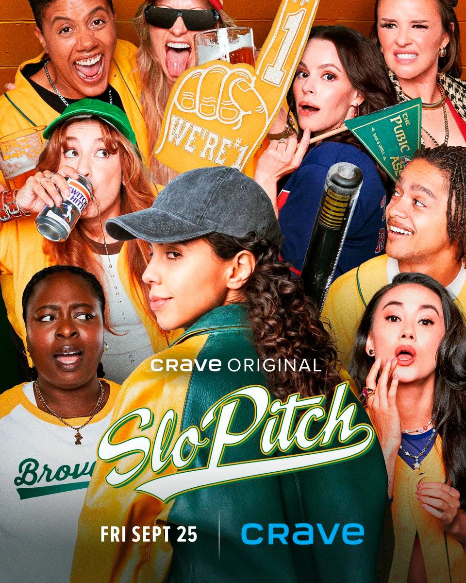 Slo Pitch poster oficial de la serie