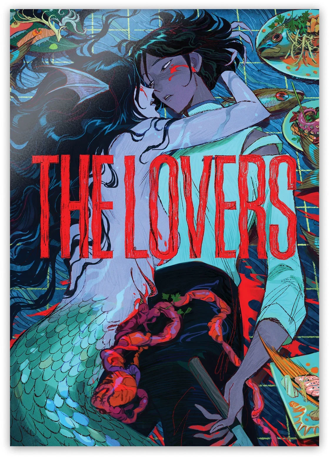 poster del corto lésbico the lovers